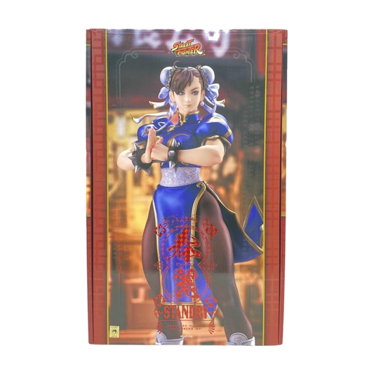 Chun-Li Standby - Street Fighter 1:6 Scale Figure - Max Factory - Exact packaging on white