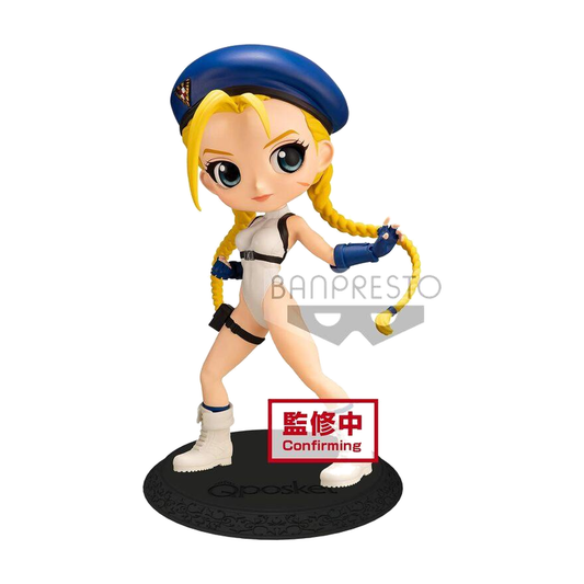 Cammy Ver. B - Street Fighter Q Posket Figure - Banpresto - Complete unboxed product on white