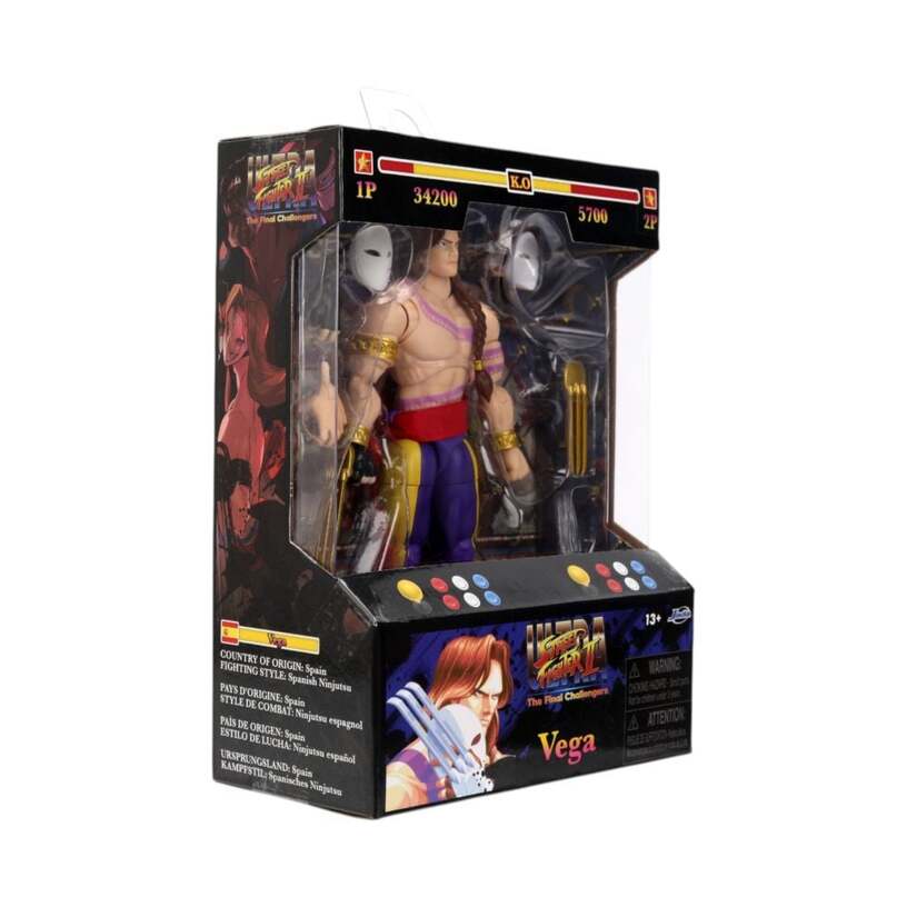 Ultra Street Fighter II Vega 6-Inch Action Figure