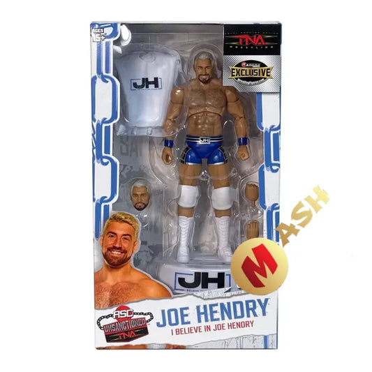 Joe Hendry White Knee Pad  Wwe Tna Rsc Unsactioned Elite Figure