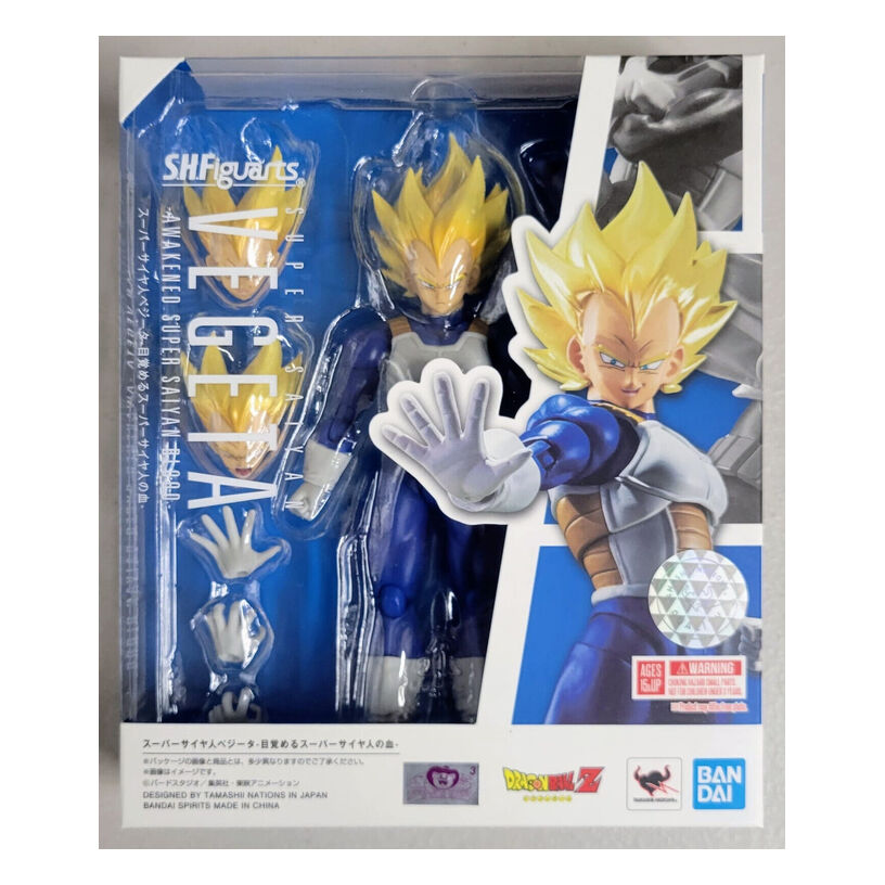 Dragon Ball Z Vegeta Super Saiyan S.h.figuarts Action Figure