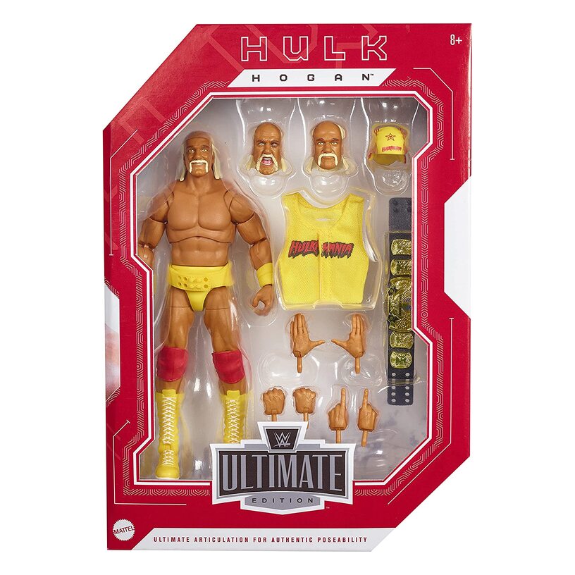 Hulk Hogan - WWE Mattel Ultimate Edition Fan Take over Amazon Exclusive Figure