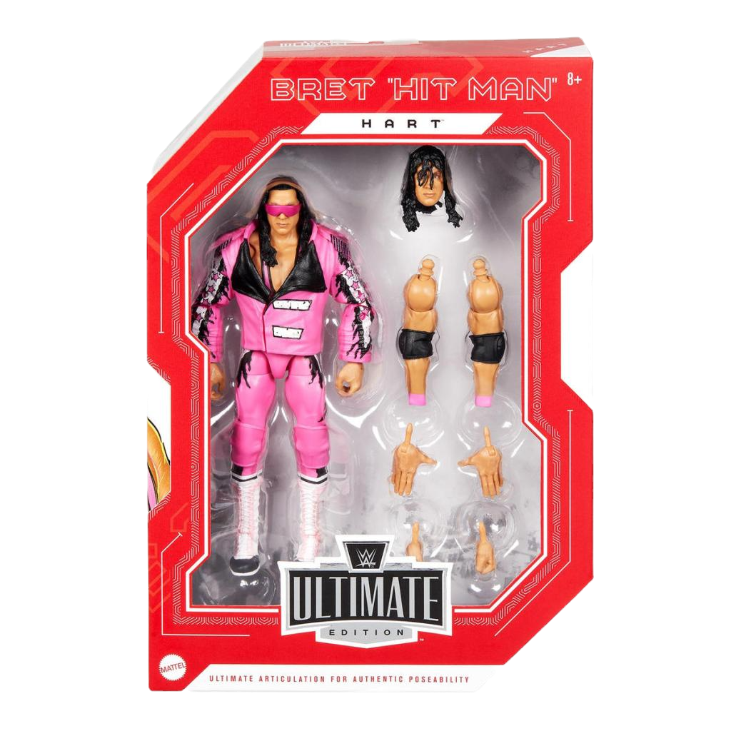 Bret "Hit Man" Hart - WWE Ultimate Edition Figure (Target Exclusive)