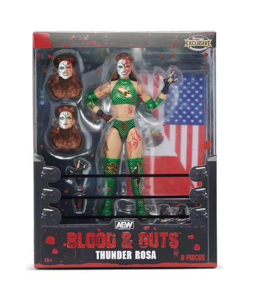 Thunder Rosa - AEW Unrivaled Ringside #112 "Blood & Guts: Lights-Out Match"