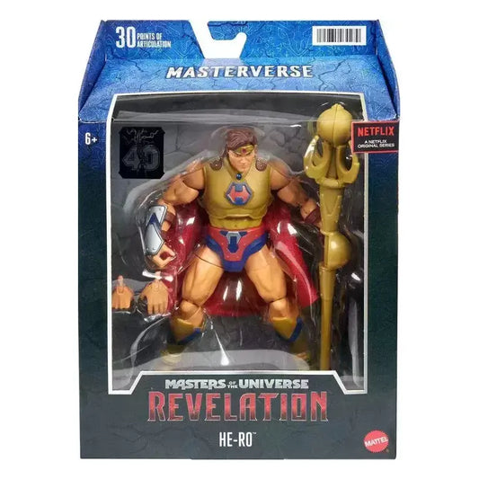 MOTU Masters of The Universe Masterverse He-Ro Action Figure