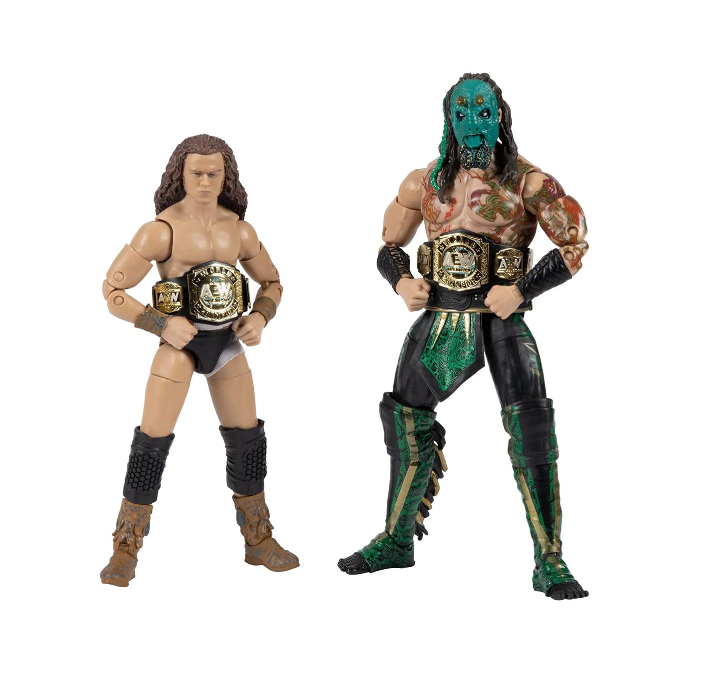 Luchasaurus & Jungle Boy - AEW Unrivaled Collection Amazon Exclusive