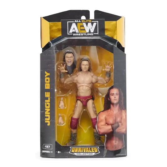Jungle Boy - AEW UNRIVALED SERIES 11 Action Figure