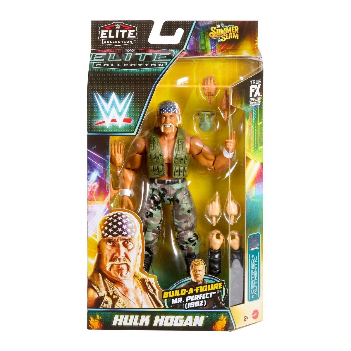 Hulk Hogan - WWE SummerSlam Elite 2023 Near Mint