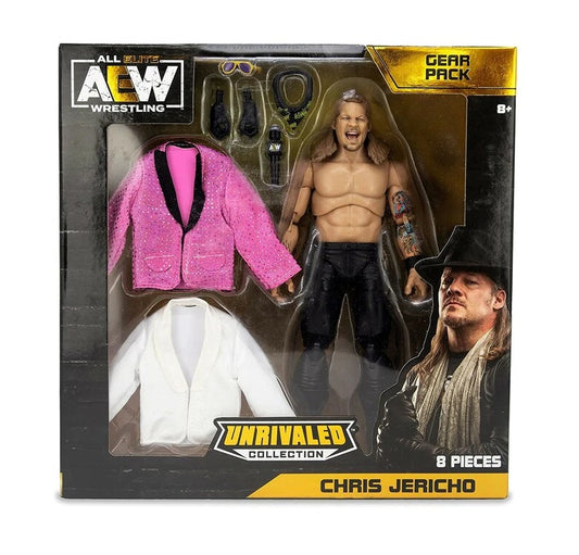 Chris Jericho Gear Pack - AEW Unrivaled Collection Amazon Exclusive