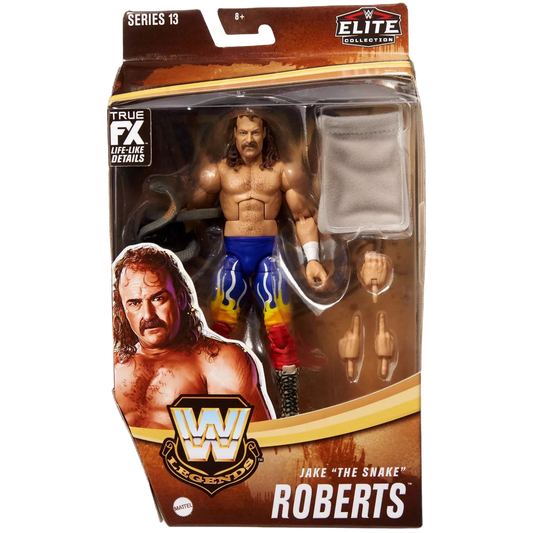 Jake the Snake Roberts - WWE Elite Legends Series 13 Figure