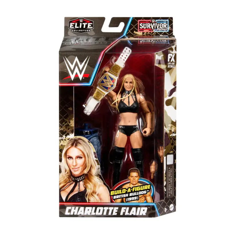 Charlotte Flair - WWE Elite Survivor Series 2023 BAF British Bulldog Figure