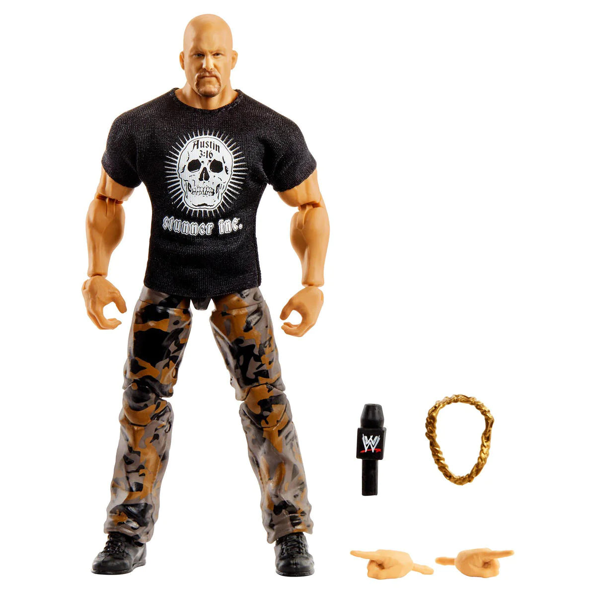 Stone Cold Steve Austin - WWE Mattel Elite Ruthless Aggression Series 4