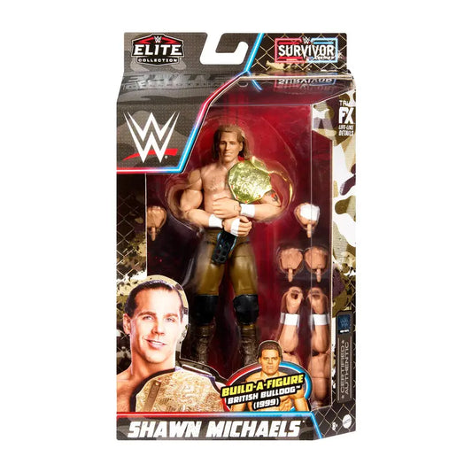 Shawn Michaels - WWE Elite Survivor Series 2023 BAF British Bulldog Figure