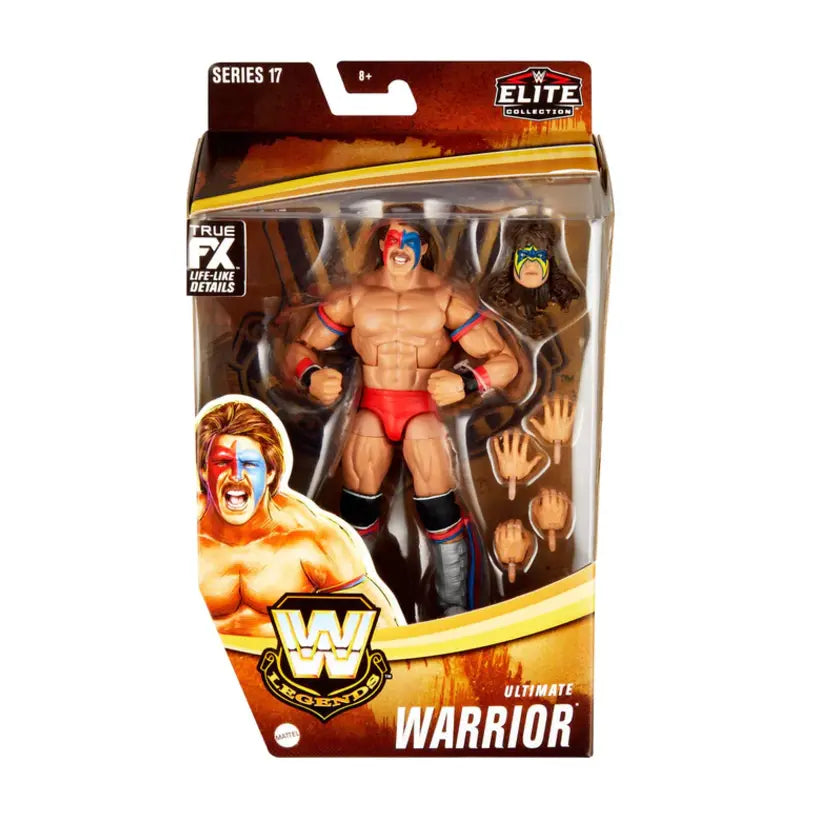 Ultimate Warrior - WWE Elite Legends Series 17 - Near Mint