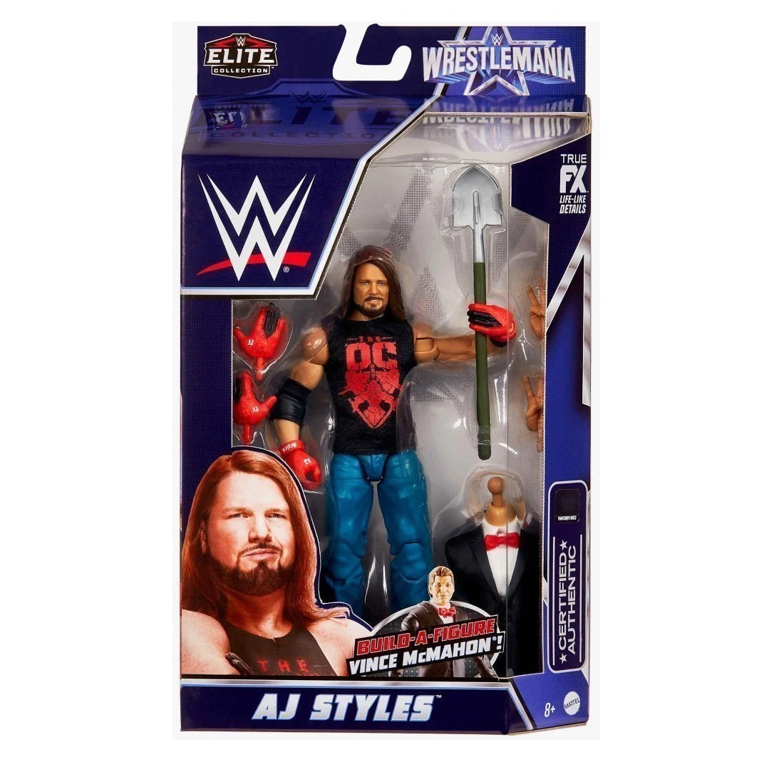 Aj Styles - WWE Elite Wrestlemania 38 Figure