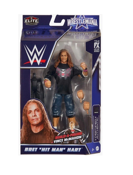 Bret the hitman Hart - WWE Elite Wrestlemania 38  Figure