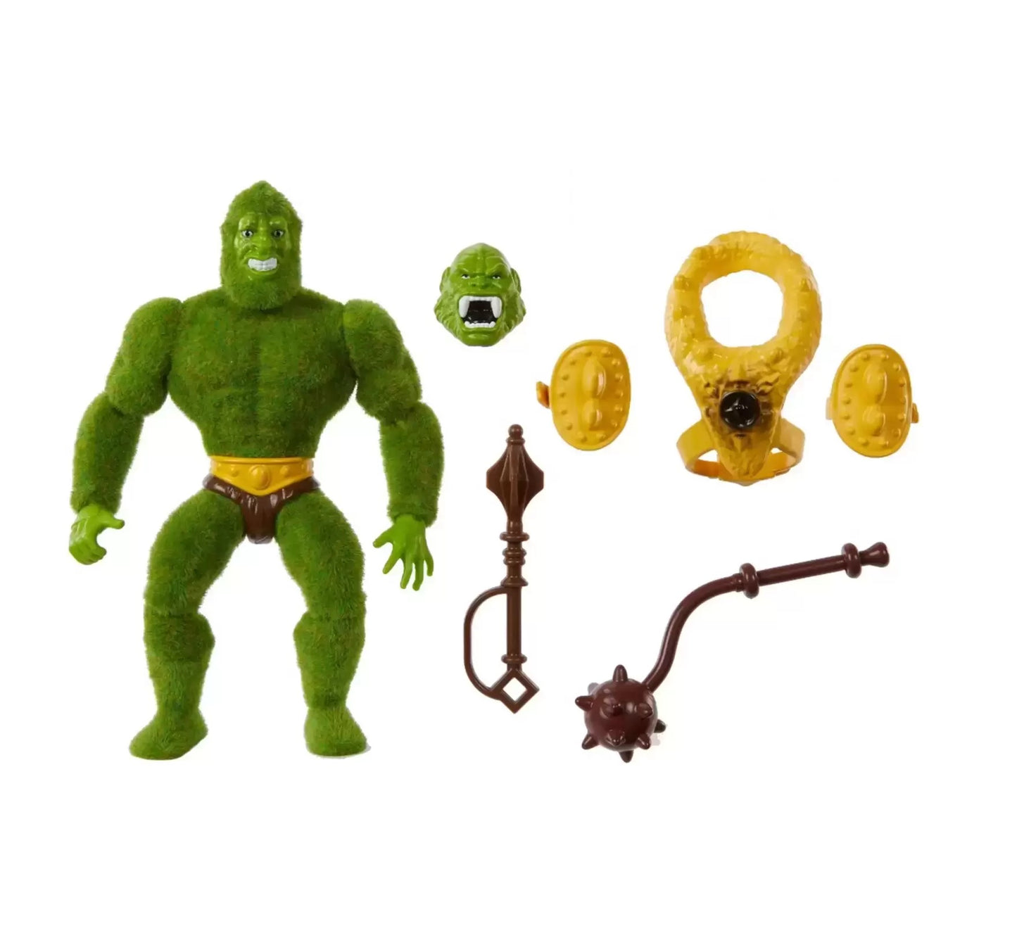 MOTU Master of the Universe Moss-Man Origins Flocked Standard