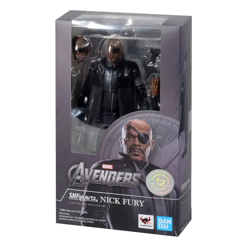 Marvel - Nick Fury Avengers S.h.figuarts Action Figure