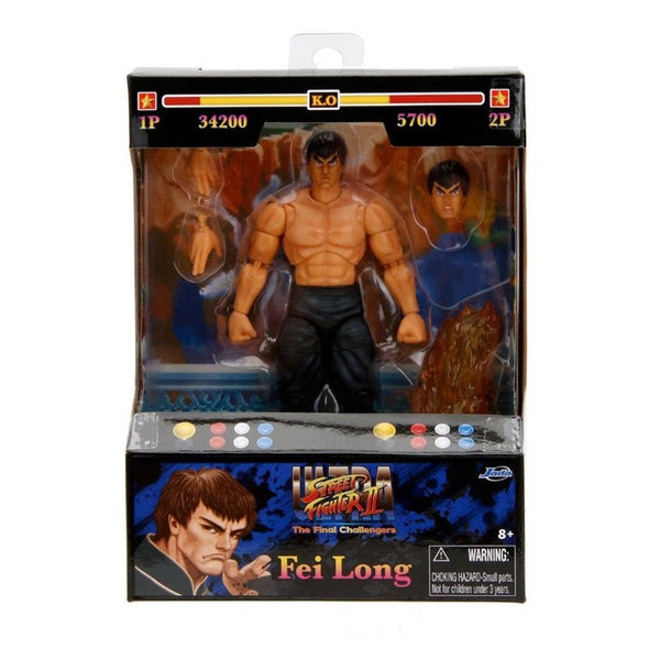 Fei Long Ultra Street Fighter Ii 6-Inch Scale Action Figure