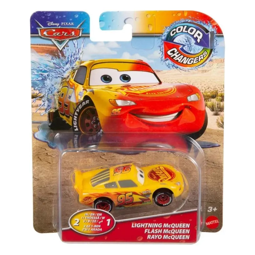 Disney Cars Color Changers Lightning Mcqueen Vehicle