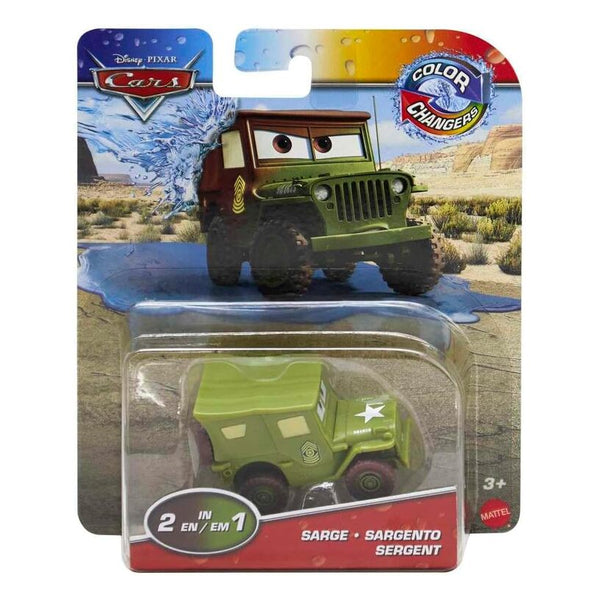 Disney Cars Color Changers Sarge vehicle