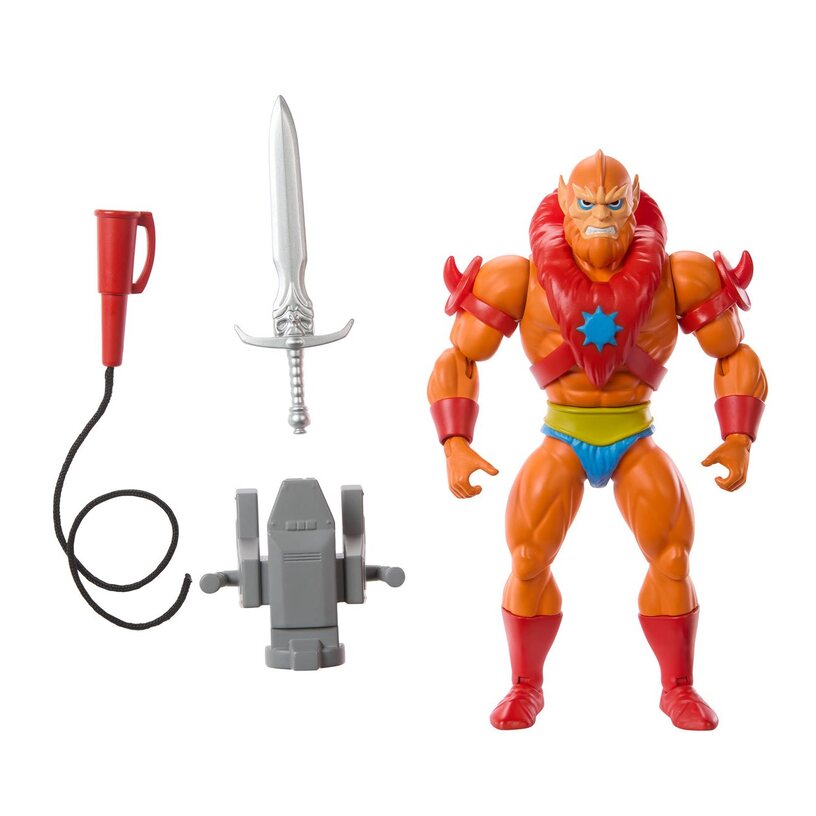 MOTU Masters of the Universe Cartoon Filmation Origins Beast Man Figure