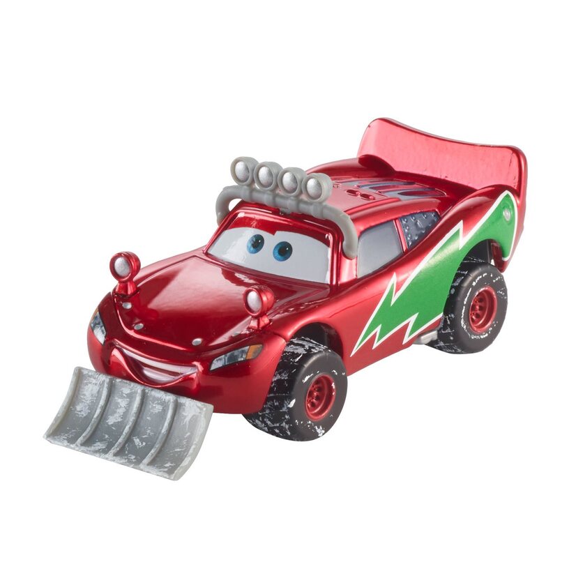 Disney Cars Wintertime Themed Lightning Mcqueen Vehicle