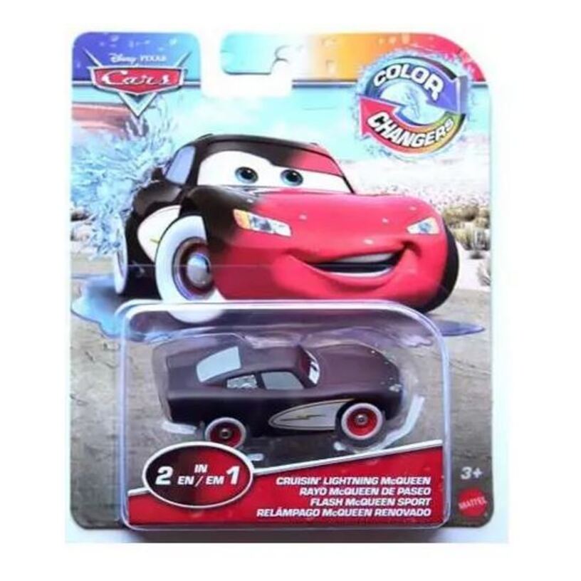 Disney Cars Color Changers Crusin Lightning Mcqueen Vehicle