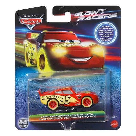 Cars Lightning Mcqueen Glow In the Dark Vehicle