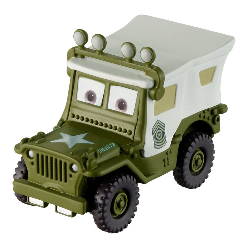 Disney Cars Wintertime Themed Sarge Vehicle