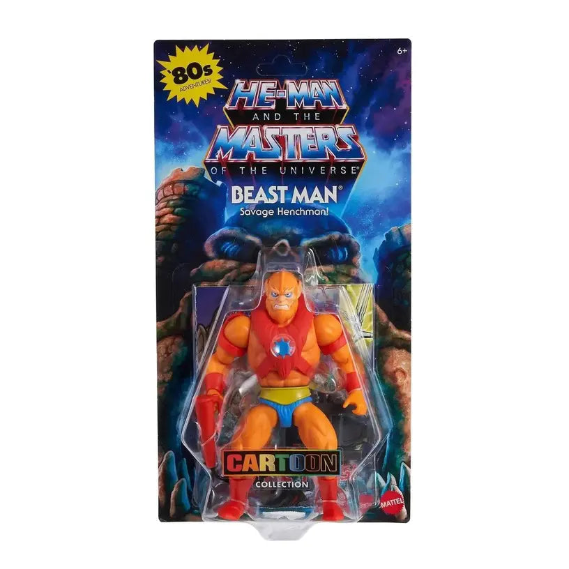 MOTU Masters of the Universe Cartoon Filmation Origins Beast Man Figure