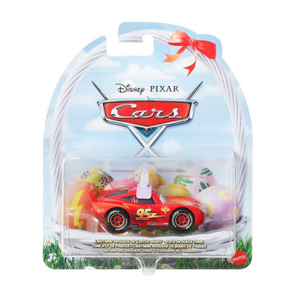Disney Cars Easter Themed Lightning Mcqueen Buggy Vehicle