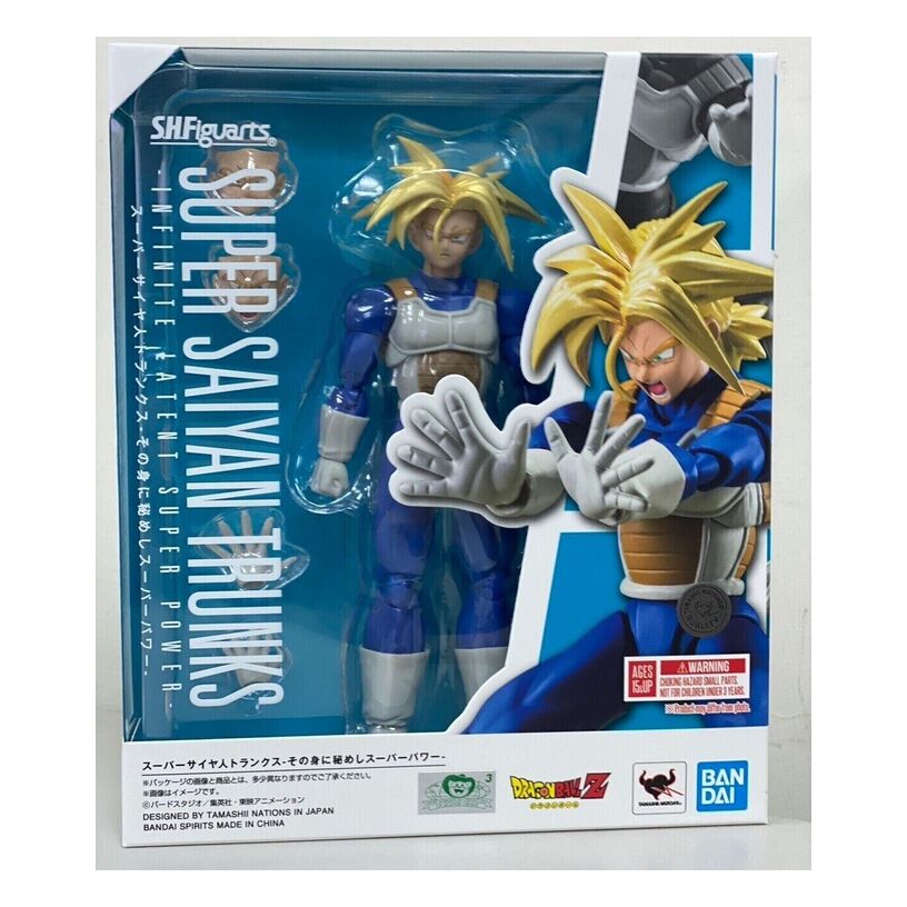 Dragon Ball Z Super Saiyan Trunks Infinite Latent Super Power S.H.Figuarts