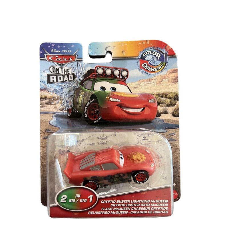 Disney Cars Cryptid Lightning Mcqueen Color Changers Vehicle