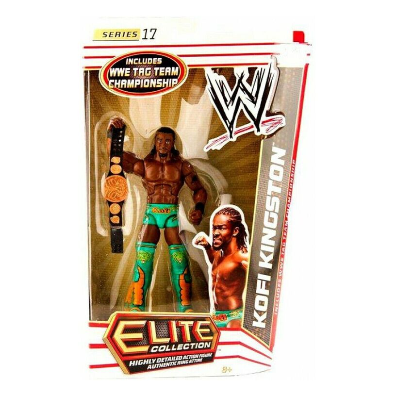 Kofi Kingston - WWE Elite Legend Series 17 Figure (Not Mint)