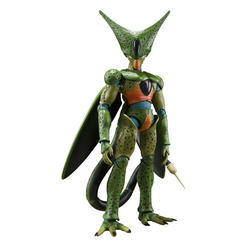 Dragon Ball Z Cell First Form S.h.figuarts Action Figure