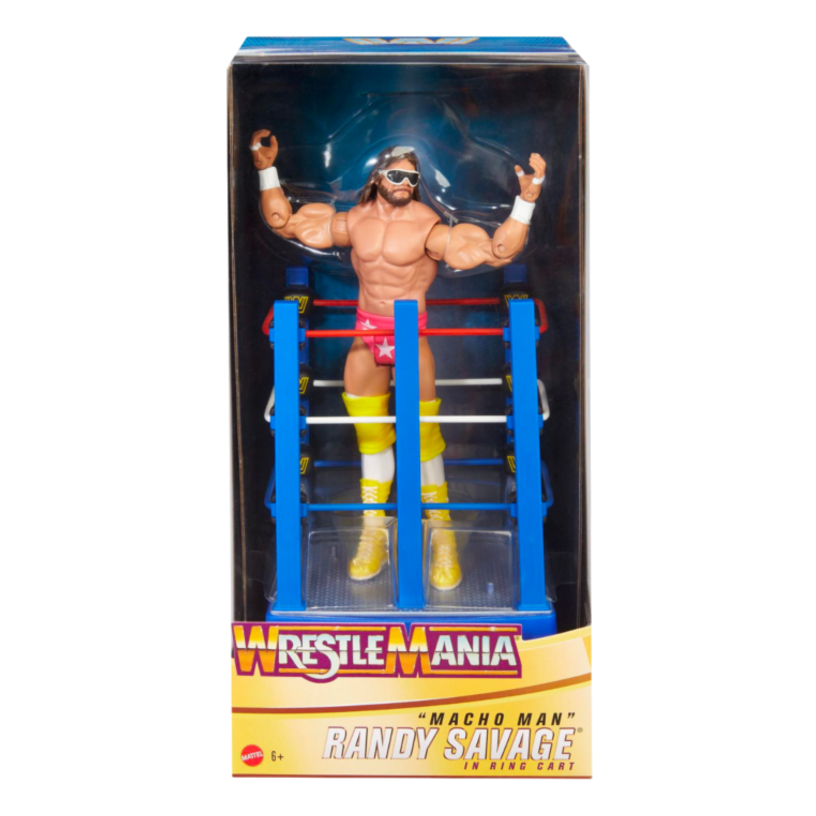 Macho Man Randy Savage WWE Basic WrestleMania Celebration Figure