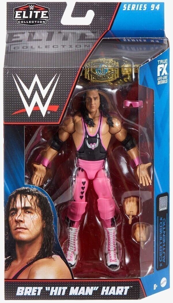 WWE Elite Bret the hitman Hart Series 94